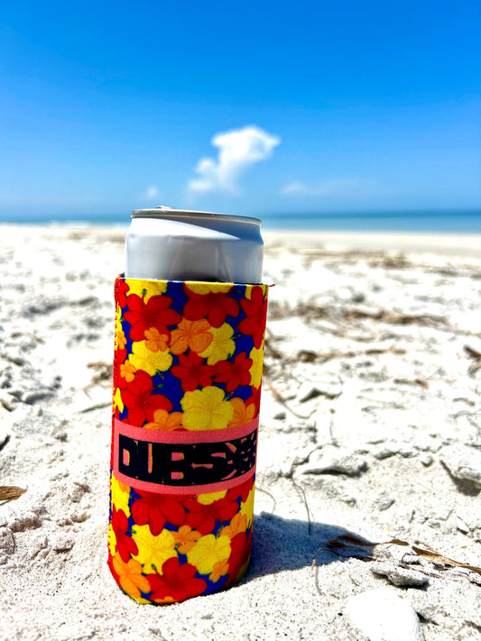 Sunburst Floral Koozie