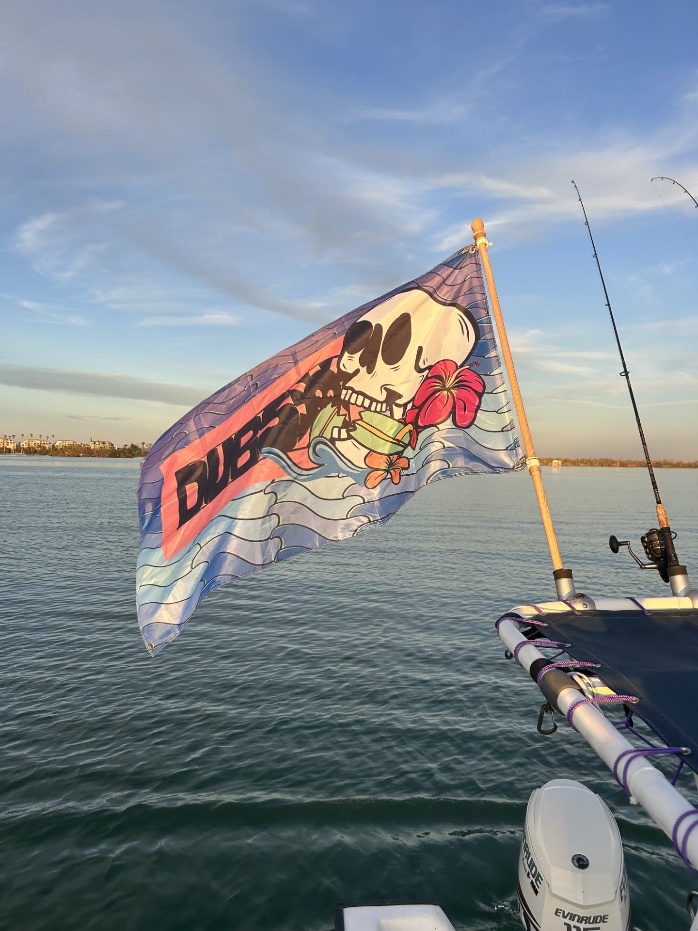 DUBBY Waves Flag